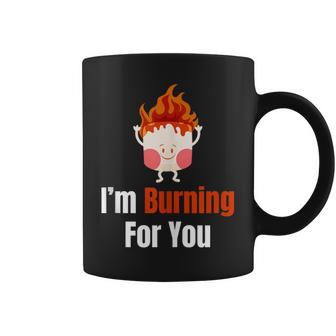 I'm Burning For You Marshmallow Cocoa RV Mountain Climbing Tank Top Graphic Print Coffee Mug - Monsterry
