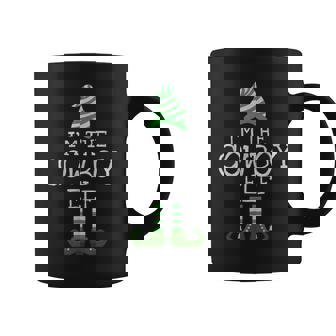 I'm The Cowboy Elf Matching Ugly Christmas Sweater Coffee Mug - Thegiftio UK