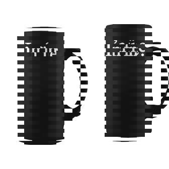 I'm Fine Medical School Testing Stressed Students Coffee Mug - Monsterry
