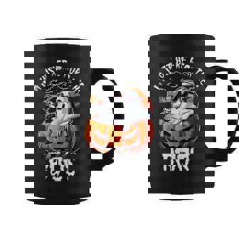 I'm Just Here For The Boos Ghost Beer Spooky Halloween Coffee Mug - Thegiftio UK
