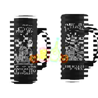 I'm Just Here For The Spirits Bar Pub Bartender Halloween Coffee Mug - Monsterry