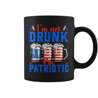 I'm Not Drunk I'm Patriotic American 4Th Of July Coffee Mug - Monsterry UK
