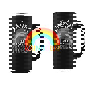 I'm-So Gay I ShT Rainbows Lgbt Gay Pride Parade Love Coffee Mug - Monsterry