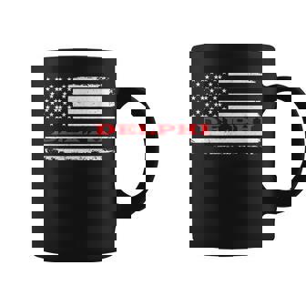 Indiana American Flag Delphi Usa Patriotic Souvenir Coffee Mug - Monsterry