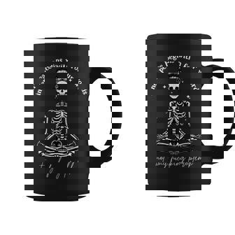 Inner Peace Begins With Four Words Not My Fucking Problem Coffee Mug - Thegiftio UK