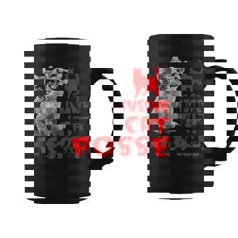 Insane Cat Posse Halloween Love Rock Band With Family Graphic Print Coffee Mug - Monsterry