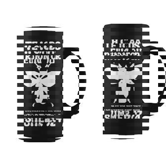Insect Bug Nature Love Humor Cicadas Reunion Tour 2024 Coffee Mug - Monsterry