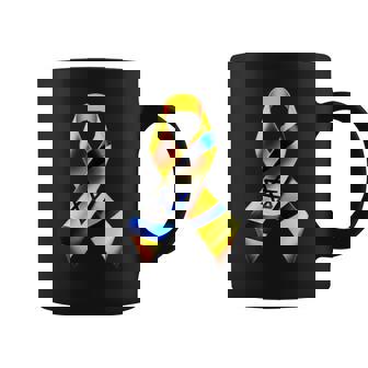 Israel Flag Yellow Ribbon Bring Them Home Now Coffee Mug - Thegiftio UK
