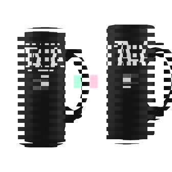 Italia Bandera Hombres Es Niños Italia Taza de café - Regaloses