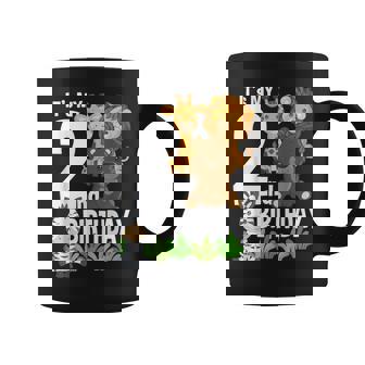 It's My 2Nd Birthday Zoo Theme Birthday Safari Jungle Animal Coffee Mug - Monsterry