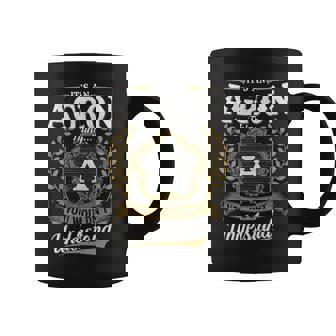 It's An Agron Thing You Wouldn't Understand Personalized Last Name Agron Family Crest Coat Of Arm Coffee Mug | Seseable UK