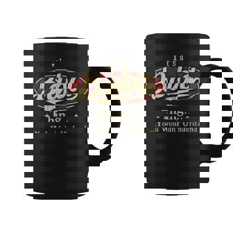 It's A Baba Thing You Wouldn't Understand Personalized Name With Name Printed Baba Coffee Mug - Thegiftio UK