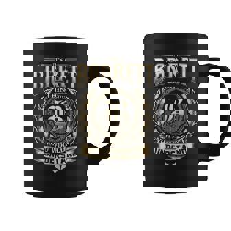 Its A Barrett Thing You Wouldnt Understand Name Vintage Coffee Mug - Thegiftio