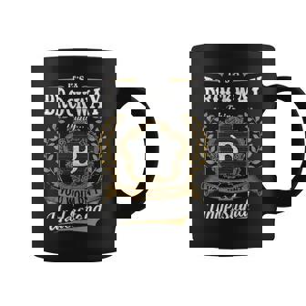 It's A Brockway Thing You Wouldn't Understand Personalized Last Name Brockway Family Crest Coat Of Arm Coffee Mug | Seseable UK