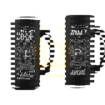 It's A Bromley Thing You Wouldn't Understand Personalized Last Name Bromley Family Crest Coat Of Arm Coffee Mug | Seseable UK