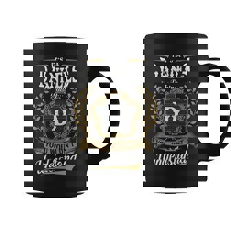 It's A Daniels Thing You Wouldn't Understand Personalized Last Name Daniels Family Crest Coat Of Arm Coffee Mug - Thegiftio UK