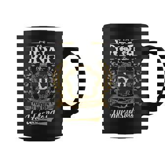 It's A Dena Thing You Wouldn't Understand Personalized Last Name Dena Family Crest Coat Of Arm Coffee Mug - Seseable