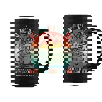 It's Fine I'm Fine Everything's Fine Dumpster Fire Kawaii Coffee Mug - Thegiftio UK