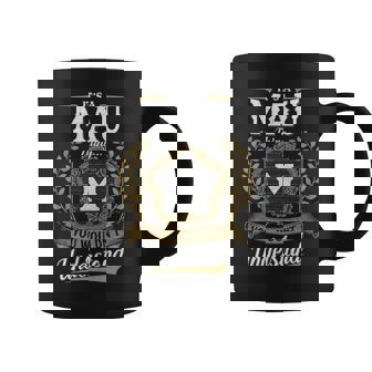It's A Mau Thing You Wouldn't Understand Personalized Last Name Mau Family Crest Coat Of Arm Coffee Mug | Seseable UK