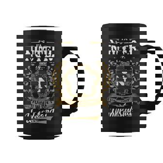 It's A Nutter Thing You Wouldn't Understand Personalized Last Name Nutter Family Crest Coat Of Arm Coffee Mug - Thegiftio