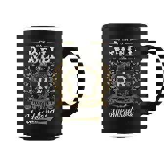 It's A Roell Thing You Wouldn't Understand Personalized Last Name Roell Family Crest Coat Of Arm Coffee Mug - Thegiftio UK