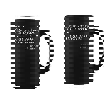If It's A Symbol To Hell With It Catholic John 6 Roumie Coffee Mug - Thegiftio UK