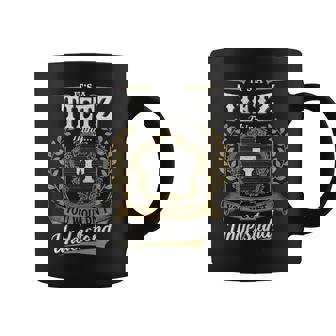 It's A Tietz Thing You Wouldn't Understand Personalized Last Name Tietz Family Crest Coat Of Arm Coffee Mug - Thegiftio