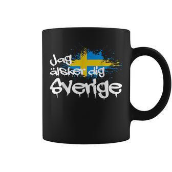 Jag Älsker Dig Sverige Sweden Holiday And Camping Tassen - Geschenkecke