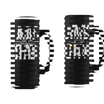 Jamais Sans Mon Chat Blague Propriétaire Chat Humour Tasse - Cadeauxyz