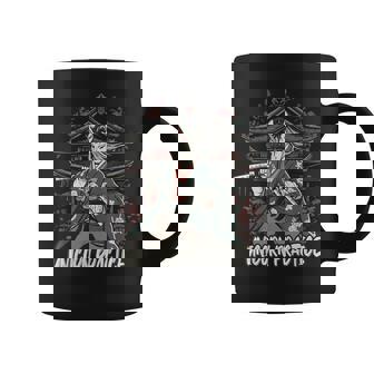 Japanese Unicorn Samurai Magical Japanese History Coffee Mug - Monsterry