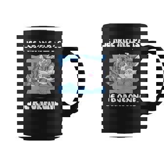 Je Ne Ronfle Pas Je Ronronne Cadeau Humour Chat Tasse - Cadeauxyz