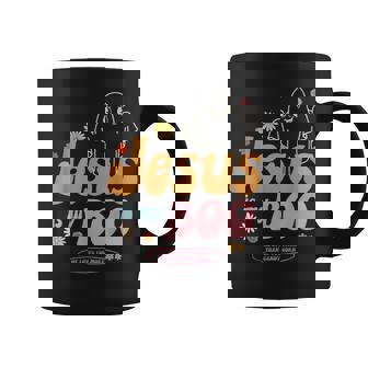 Jesus Is My Boo He Loves You More Than Candy Corn Spooky Graphic Print Coffee Mug - Monsterry