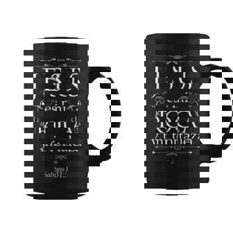 Jesus Es Mi Roca Y Mi Fortaleza Salmos Psalter Coffee Mug - Monsterry