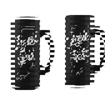 Jezebel Spirit Indiana Pride Blue Dot In A Red State Coffee Mug - Monsterry