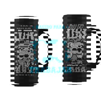 Juego Gamer Nacido Para Jugar Obligado A Trabajarideojuego Cuello Taza de café - Regaloses