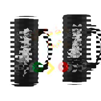 Junenteenth Cat 1865 Equality Is Greater Than Division Graphic Print Coffee Mug - Monsterry