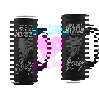 Just A Girl Who Loves Boxing Girls Boxing Coffee Mug - Monsterry
