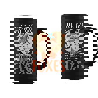 Just A Girl Who Loves Foxes Fox Lover Coffee Mug - Thegiftio UK