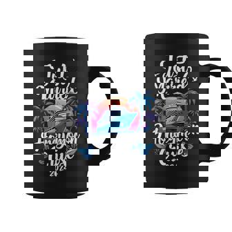 Just Married 2024 Wedding Ring Matching Honeymoon Cruise Coffee Mug - Monsterry