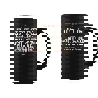 Justice for P-Nut and Fred The Squirrel Peanut Justice Graphic Print Coffee Mug - Monsterry