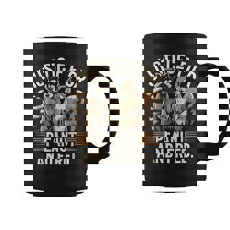 Justice For Peanut And Fred Peanut Squirrel Fred Raccoon Coffee Mug | Mazezy