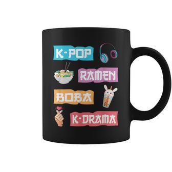 K-Pop Ramen Boba K-Drama Cute Anime Ramen Tassen - Geschenkecke