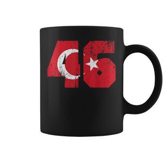 Kahramanmaras 46 Memleket Turkish Flag Tassen - Seseable