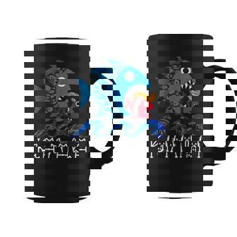 Kamala Fish Eat Fish Coffee Mug | Mazezy