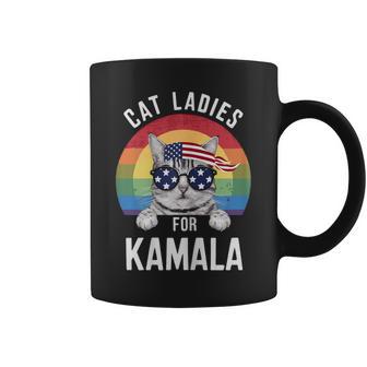 Kamala Harris Cat Lady Supporter Tassen - Geschenkecke