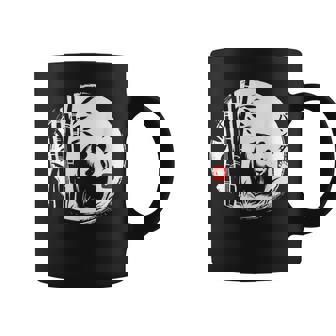 Kawaii Panda Ink Japanese Streetwear Novelty Panda Coffee Mug - Thegiftio