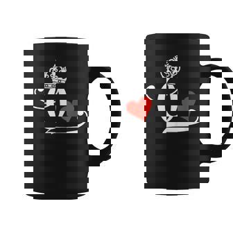 King & Queen Of Hearts Matching Couple Saint Valentine's Day Coffee Mug - Thegiftio UK