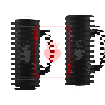 King Of Hearts King And Queen Easy Couple Halloween Costume Graphic Print Coffee Mug - Monsterry