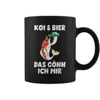 With Koi Carp Garden Pond Koi & Beer Das Gönn Ich Mir Tassen - Geschenkecke