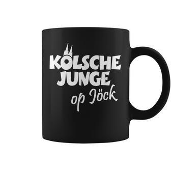 Kölsche Junge Op Jöck Kölner Unterwegs Cologne Tassen - Geschenkecke